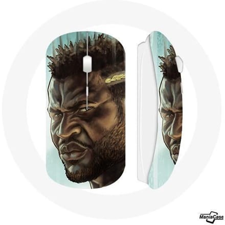 Francis Ngannou Face MMA draadloze muis
