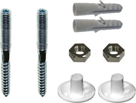 BEER schr bev set, staal, le 80mm, draadmaat (M..) 6, verz