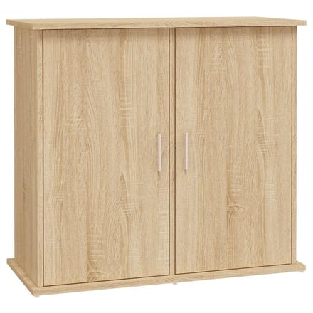 vidaXL - Aquariumstandaard - Sonoma - Eiken - 81x36x73 - cm - Bewerkt - Hout