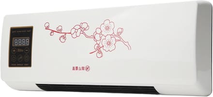 Ruimteverwarmer Ventilator - Elektrisch Apparaat - Comfort Binnen - Geluidsarme Werking - 2000 Watt - Rood