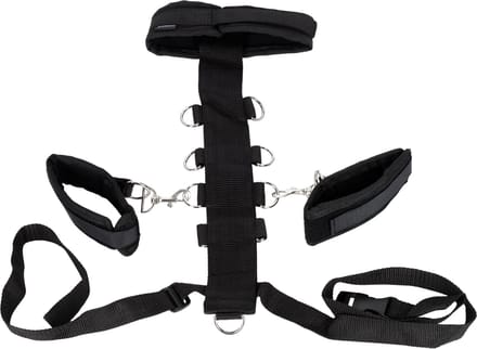 Fetish Fantasy Harness - Handboeien - Zwart