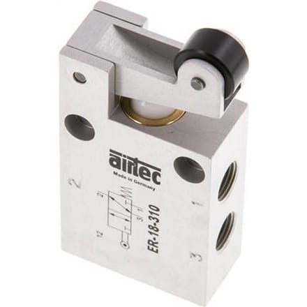 3/2 G1/8'' Universeel Rolbediend Ventiel 0-12bar/0-168psi Airtec