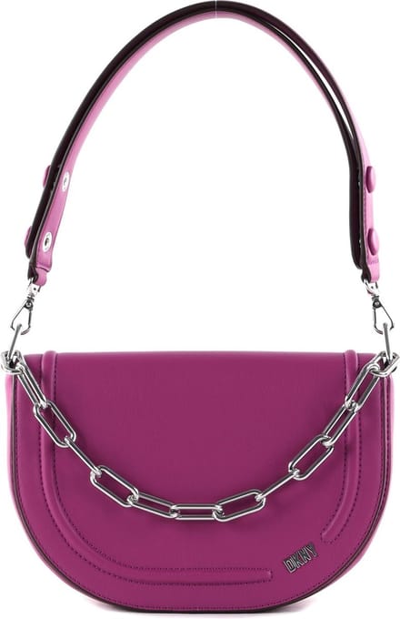DKNY Handtas Schoudertas Orion Conv Flap Bag DK Orchid Paars