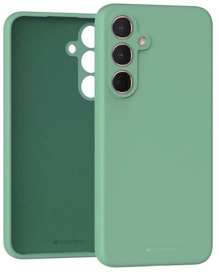 Mercury Silicone Serie - Beschermhoes - Groen - Samsung A35 - Antislip