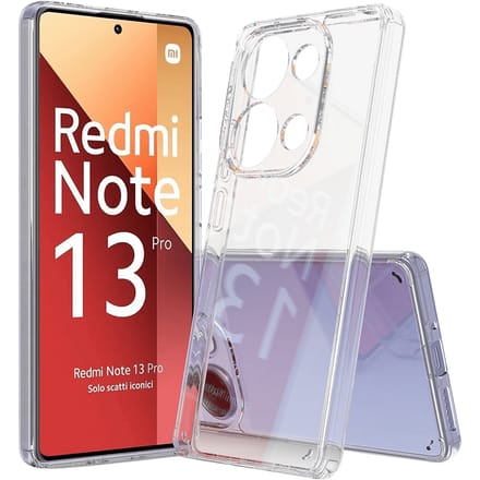 CaseBody Redmi Note 13 Pro 4G Airbag Schokbestendig Hoesje Transparant