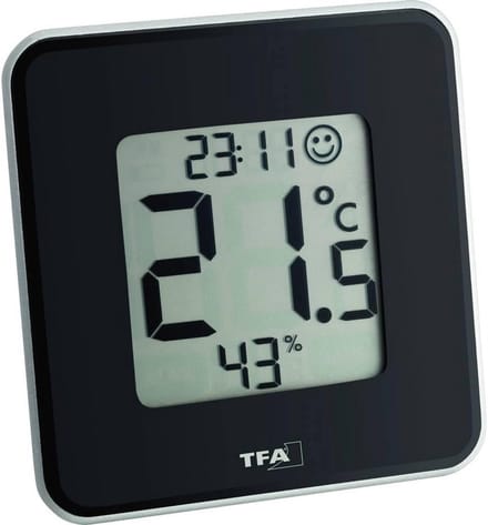 Digitale Thermo-Hygrometer met Groot Display voor Temperatuur en Luchtvochtigheid