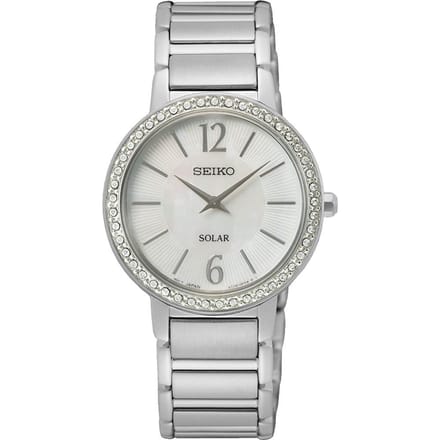 Seiko  Dames Horloge Zilverkleurig SUP467P1