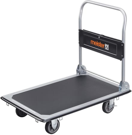 Inklapbare Platformwagen tot 300 kg met Zwenkwielen en Antislip Coating