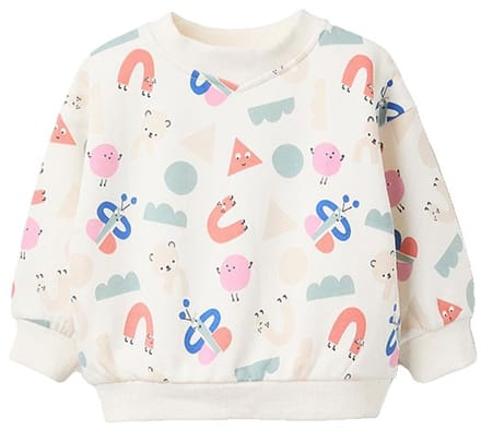 Zippy 3107433701 Sweatshirt Wit 6-9 Months Meisjes