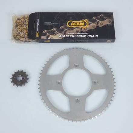 Kettingset Afam voor motor Beta 125 RR 2010 tot 2020 14x63 spoed 428 boring 100mm