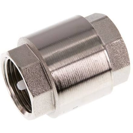 G 1'' Vernikkeld Messing Terugslagklep 12 bar (174 psi)