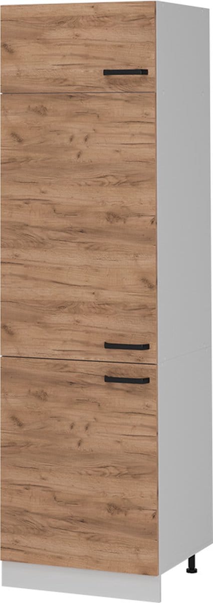 Vicco R-Line Koelkast ombouwkast – 60 cm Krachtige eik goud