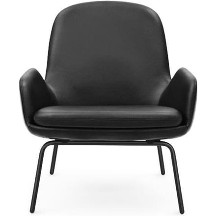Normann Copenhagen - Fauteuil Era  - zwart staal/ Tango leer 41599