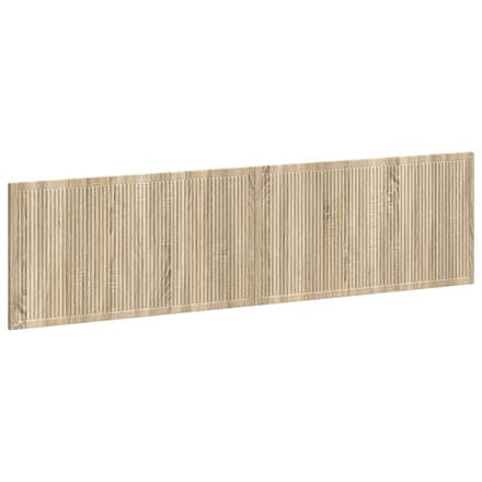 vidaXL - Wandgemonteerd - Hoofdbord - EDE - Sonoma - Eiken - Bewerkt - hout