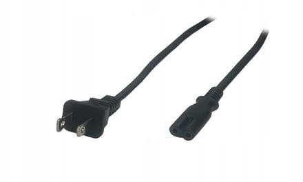 POS AC C7 Stroomkabel 3m USA naar Radio Plug