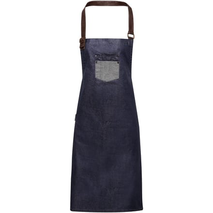 Premier Divisie Slabbetje Schort (Indigo Denim)