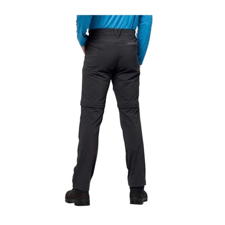 Jack Wolfskin Heren Overland afritsbroek (Zwart)