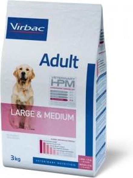 Virbac HPM Dog Adult Large & Medium 3kg