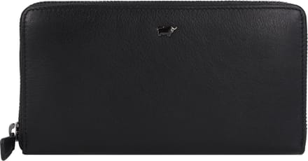 Braun Büffel Anna Portemonnee RFID Leer 19 cm - Dames - Horizontaal - schwarz