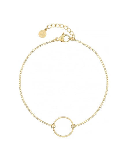 Mint15 Armband 'Infinity Ring' - Goudkleur RVS/Stainless Steel