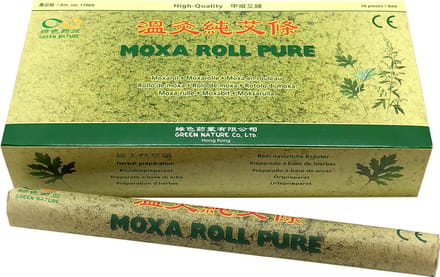 Green Nature - Moxa Stift Pure - Bijvoetstokjes - 10 stuks