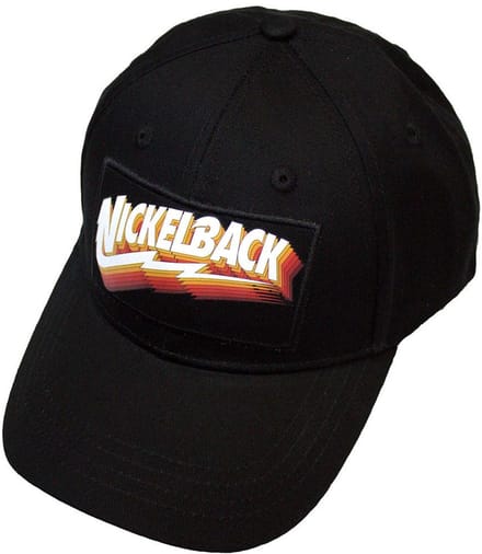 Nickelback - Gradient Shadows Logo Baseball pet - Zwart