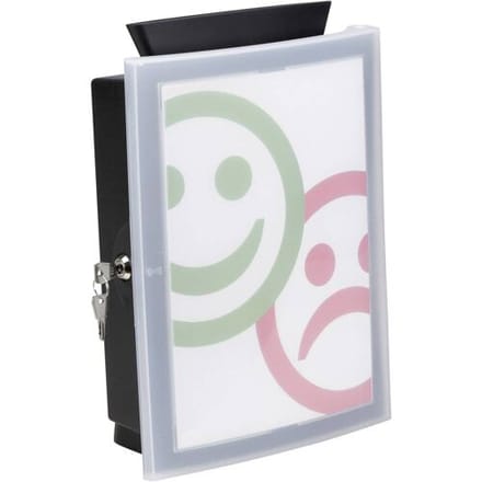 HAN Actiebox met gleuf 4102 IMAGE'IN Zwart (b x h x d) 26 x 37.5 x 12.8 cm 1 stuk(s)