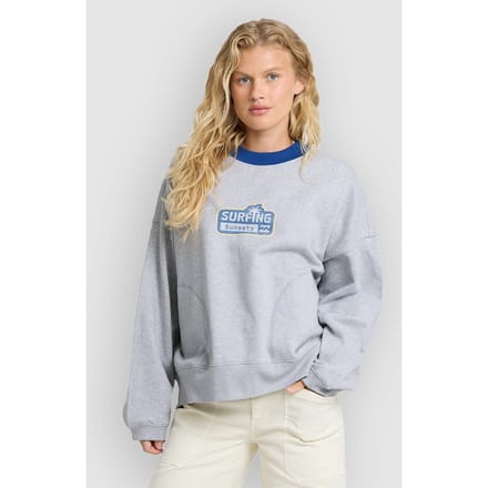 Billabong Sunsets Crew Fl Sweatshirt Grijs M Vrouw