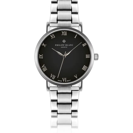 Zilveren horloge Philipp Blanc Bern