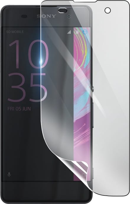 3mk, Geschikt voor Sony Xperia E5, Schokbestendige Hydrogel Screenprotector, Transparant