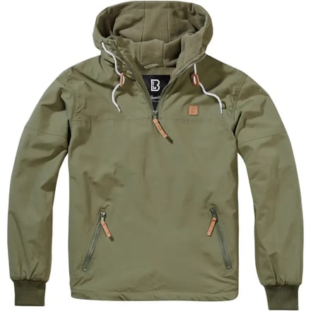 Brandit - Pull Over Windbreaker jacket - S - Groen
