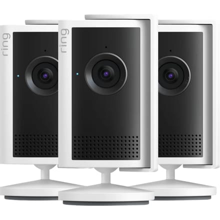 Ring Indoor Camera Plus Wit 3-Pack
