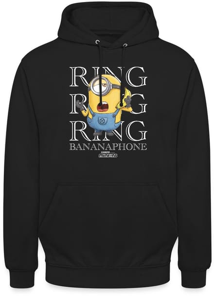 Minions Ring Bananaphone Ringen Hoodie Unisex