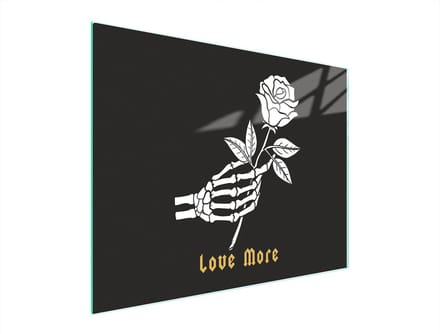 TMK ArtDeko - Snijplank - Roos Design - 52x40 cm - Veilig en Duurzaam