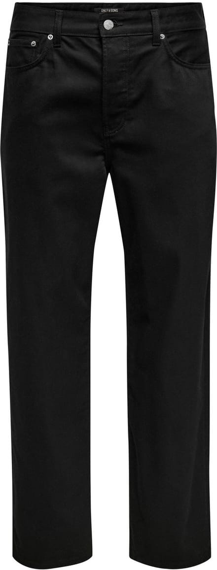 ONLY&SONS - ONSFADE LOOSE STAY BLACK 5396 AZG DNM - Heren - Jeans