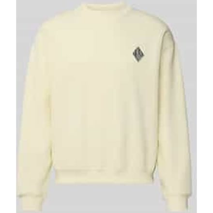 Loose fit sweatshirt van katoenmix