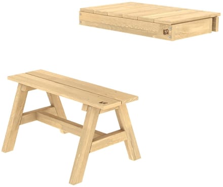 Plank voor maisonnette + FSC® houten bank