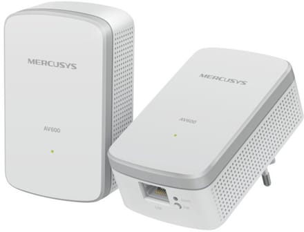 Mercusys MP300 KIT PowerLine-netwerkadapter 600 Mbit/s Ethernet LAN Wit 2 stuk(s)