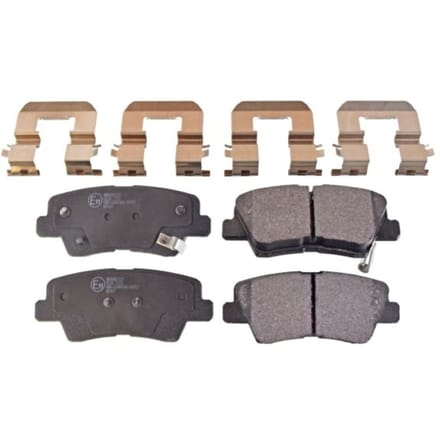 Remblokset BLUE PRINT ADG042127, achter