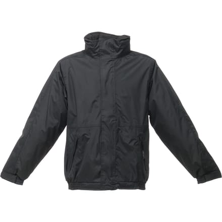 Regatta Dover Bomber Jacket voor volwassenen (Zwart/Ash)