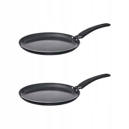 2x HEMLAGAD Pannenkoekenpan 25 cm met Keramische Coating