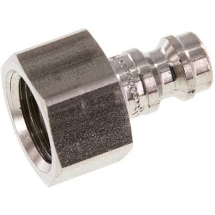 RVS 306L DN 5 Luchtkoppeling Insteeknippel G 1/4 inch Binnendraad - CLP5-F-SSL-P-014