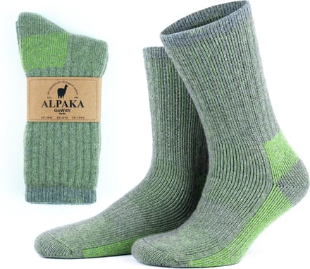 GoWith Diabetes Alpaca Wollen Sokken-2 paar-Thermosokken-Maat 43-46