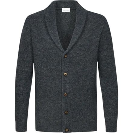 Profuomo  Lange Mouw Overhemden Donkerblauw Ppwj30032