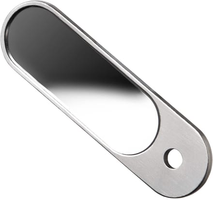 Orbitkey Sleutelhangers Nail File & Mirror - zilver