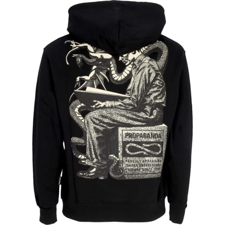 Hoodie Man Droom Hoodie Black