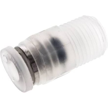 4mm x R1/8'' PA Insteekfitting Buitendraad EPDM/PTFE