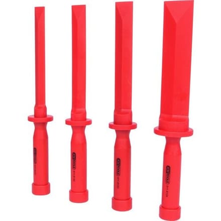 Schonbeitel-set, 4-delig, 19-38 mm KS Tools 911.8130