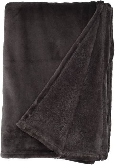 Unique Living Blush Plaid - 150x200 cm - Antraciet