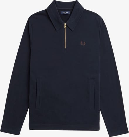 Fred Perry Half Zip Smock Sweatshirt